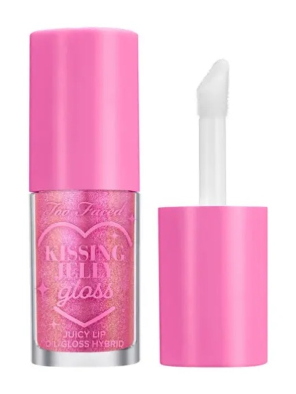 Too Faced Pink Kissing Jelly Lip Gloss
